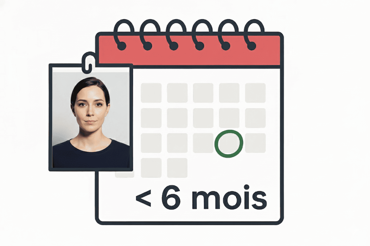 Photo récente requise